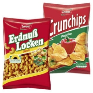 Crunchips oder Erdnuß Locken