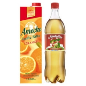 Amecke Plus, Intense, Sanfte Säfte oder Almdudler