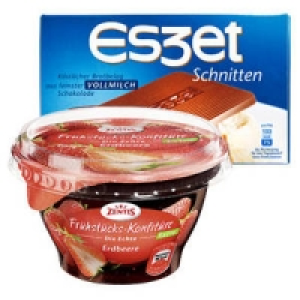 Zentis Frühstücks-Konfitüre oder Eszet-Schnitten 0.69 €