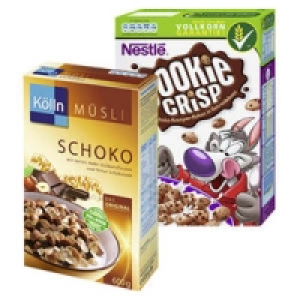 Kölln Müsli oder Nestlé Cerealien