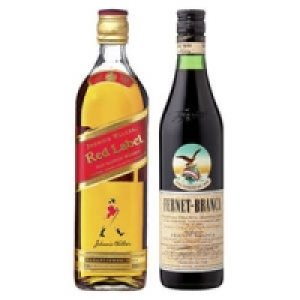 Johnnie Walker Red Label, Fernet-Branca oder Branca Menta
