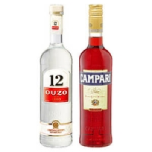 Ouzo 12, Gold oder Campari Bitter