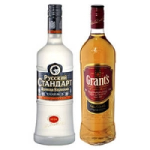Russian Standard Vodka oder Grants Scotch Whisky