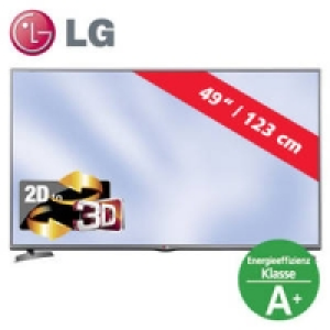 49-3D-FullHD-LED-TV 49LB620V mit Triple-Tuner