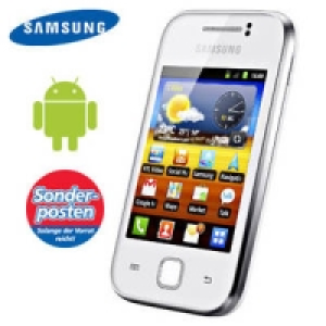 Smartphone Galaxy Y pure white