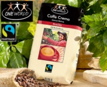 ONE WORLD®Caffè Crema Ganze Bohne 9.99 €