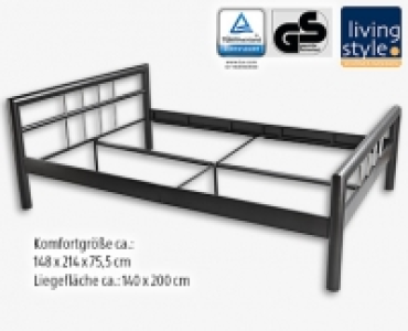 LIVING STYLE®Metallbett 69.99 €