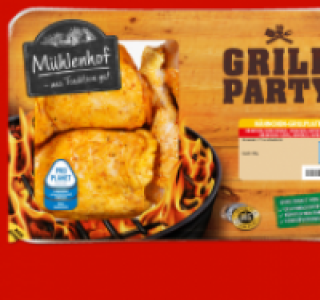 M&Uuml;HLENHOF GRILL-PARTY Frische H&auml;hnchen-Grillplatte