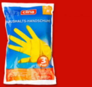 CLINA Haushalts-Handschuhe