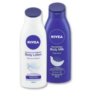 Nivea Express-Feuchtigkeits-Lotion oder Reichhaltige Body Milk 2.99 €