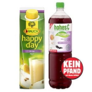Rauch happy day S&auml;fte, Nektare oder hohes C Naturelle 1.39&nbsp;&euro;