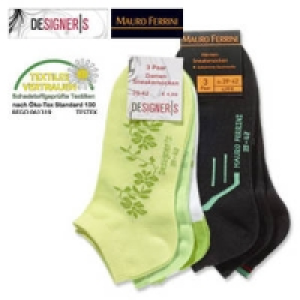 Damen- oder Herren-Sneakersocken 3.99 €