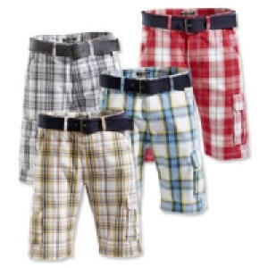 Herren-Bermuda mit Gürtel 15.99 €