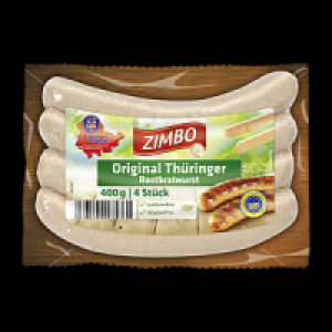 Zimbo Original Thüringer Rostbratwurst 2.49 €