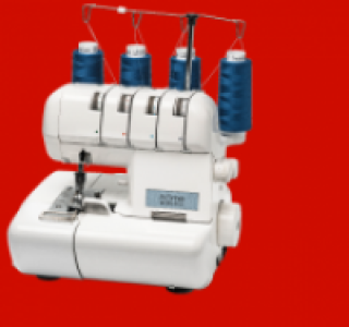 HOME ELECTRIC Nähmaschine OVERLOCK