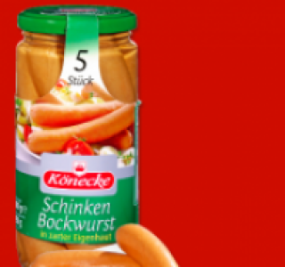 KÖNECKE Schinken Bockwurst