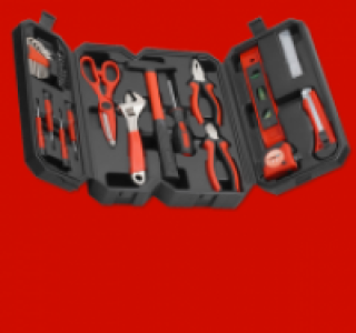 PUREWORK Haushalts-Werkzeugkoffer 14.99 €