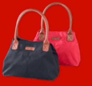 CARLA Damen-Canvas-Handtasche