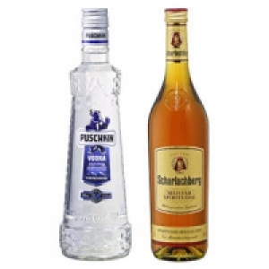 Puschkin Vodka, Whipped Cream, Scharlachberg Meister Spirituose oder K 5.99&nbsp;&euro;