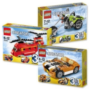 Creator Ralley Cabrio, Chopper oder roter Helikopter 9.99&nbsp;&euro;