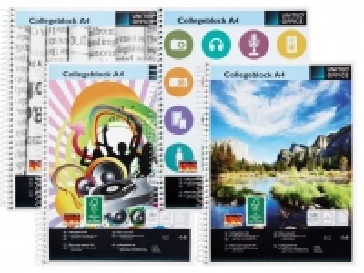 UNITED OFFICE® Collegeblock, DIN A4 1.29 €