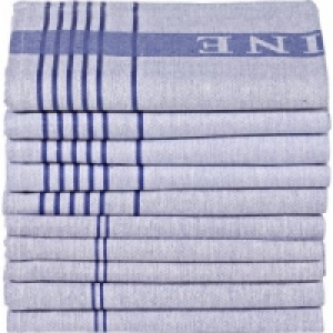 10er Pack Halbleinen Geschirrtücher 9.99 €