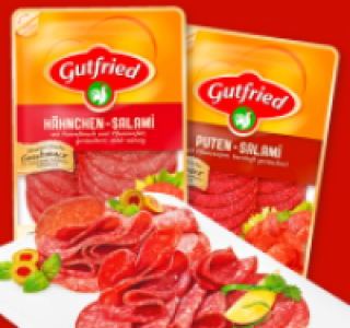 GUTFRIED Hähnchen- oder Puten-Salami 1.29 €