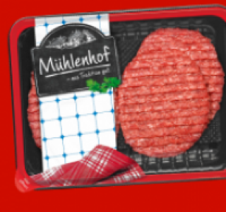 MÜHLENHOF Frische Rinder-Hamburger 2.19 €