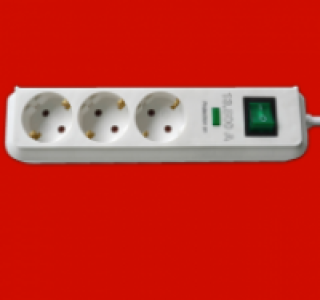 Steckdosenleiste 3-fach 7.99&nbsp;&euro;