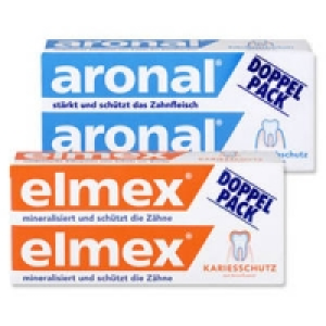 elmex oder aronal Zahncreme 3.79 €