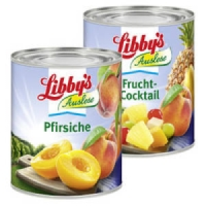 Libby´s Pfirsiche, halbe Frucht oder Frucht-Cocktail