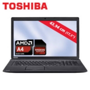 Notebook Satellite C70-B mit AMD A4-6210 Quad-Core (4 x bis zu 1,8 GHz