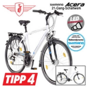 ZÜNDAPP Alu-Trekkingrad Silver 3.0 Herren 28er oder Damen 26er oder 28 249.99 €