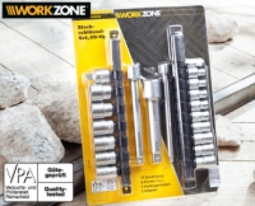 WORKZONE®Umschaltknarre oder Steckschlüssel-Set 9.99 €