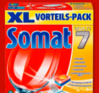 SOMAT 7 Geschirrsp&uuml;lmaschinen-Tabs 7.99&nbsp;&euro;
