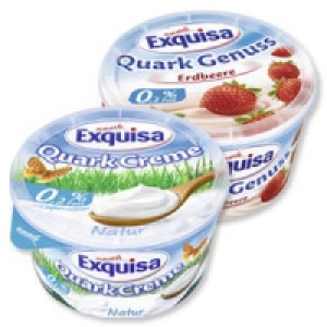 Exquisa QuarkCreme, natur oder Quark Genuss