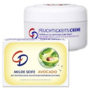 CD Milde Seife oder Feuchtigkeitscreme 1.99&nbsp;&euro;