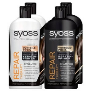 Syoss Shampoo, Spülung, Haarspray oder Schaumfestiger 2.99 €