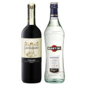 Martini Bianco oder Italien Leonardo Chianti DOCG 4.99 €