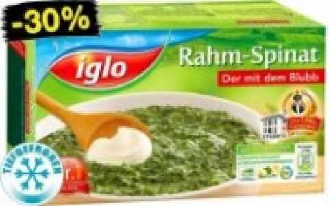 iglo Spinat 1.11 €