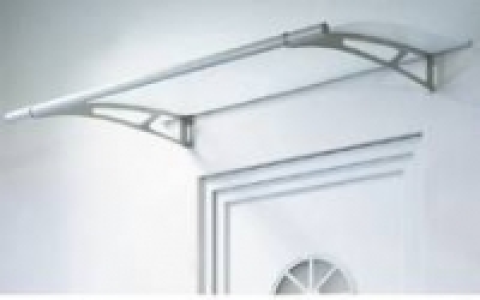 Pultbogenvordach Lightline , klar