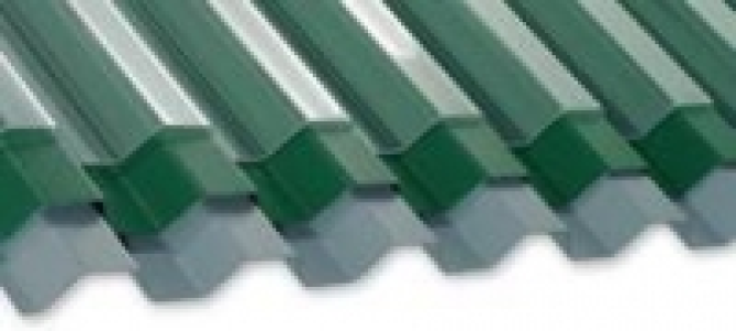 PVC-Wellplatte Trapez 70/18 , transparent