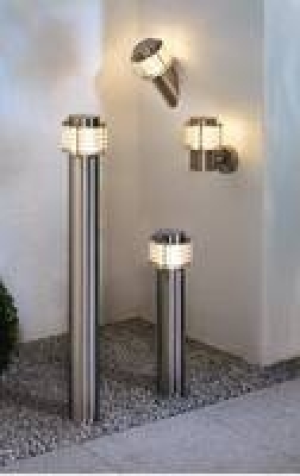 LED-Außenleuchtenserie Oslo, Wandleuchte, schräg