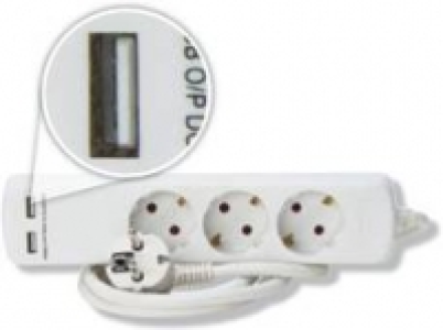 USB-Steckdosenleiste