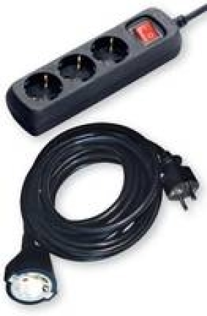 Steckdosenleisten 3-fach 2.99 €