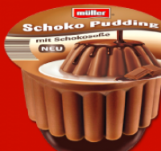 MÜLLER Pudding mit Soße 0.89 €