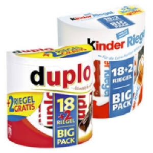 duplo oder kinder Riegel 2.59&nbsp;&euro;