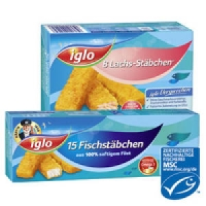 iglo Fischst&auml;bchen, Omega-3 oder Lachs-Filetst&auml;bchen 1.79&nbsp;&euro;
