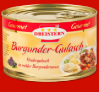 DREISTERN Gourmetgulasch 2.49 €