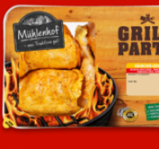 M&Uuml;HLENHOF GRILL-PARTY Frische H&auml;hnchen-Grillplatte 2.49&nbsp;&euro;